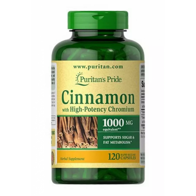 Cinnamon Complex with High Potency Chromium -120 caps 100-53-8108105-20 фото