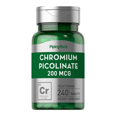 Chromium Picolinate 200 mcg - 240 tabs 2022-09-0464 фото