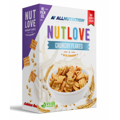 Nutlove Crunchy Flakes white Cinnnamon - 300g 100-85-1654918-20 фото