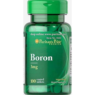 Boron 3 mg - 100 Tablets 100-49-9072163-20 фото