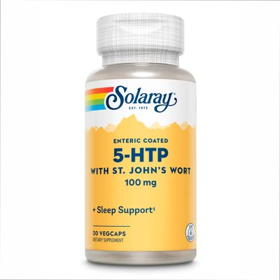 Guaranteed Potency 5-HTP + St. John's 100mg - 30 vcaps 2022-10-1018 фото