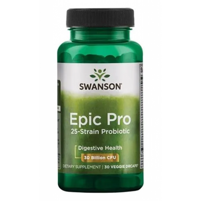 Epic Pro 25-Strain Probiotic 30billion - 30veg caps 100-32-6462971-20 фото