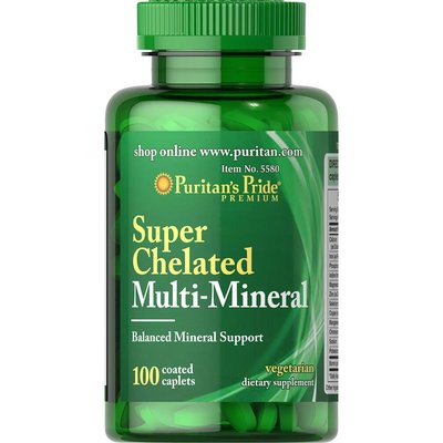 Super Chelated Multi Mineral - 100 caps 100-97-6667226-20 фото