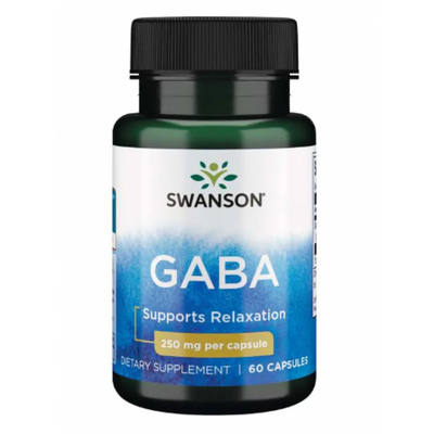 GABA 250 mg - 60 Caps 100-81-3471545-20 фото