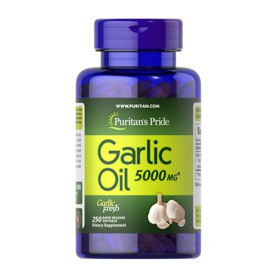 Garlic Oil 5000mg - 250 caps 2023-10-2094 фото