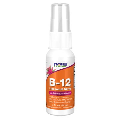 Vitamin B-12 Liposomal Spray - 59ml (2oz) 2022-10-2630 фото