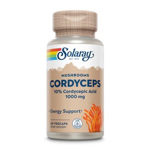 Кордицепс, Cordyceps Mushroom Extract 500mg - 60 vcaps 2023-10-2131 фото