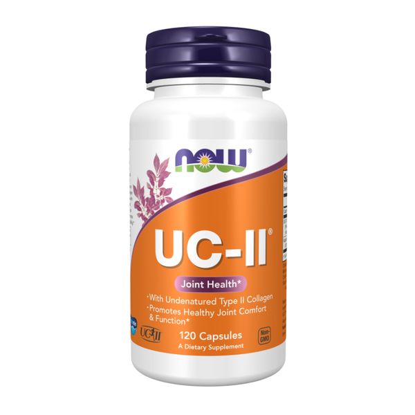 Колаген другого типу для суглобів, UC-II® Type II Collagen 40mg - 120 vcaps 2023-10-2822 фото