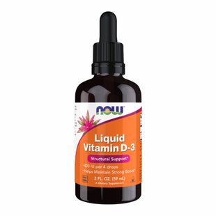 Рідкий вітамін Д3 400 IU, Liquid Vitamin D-3 - 59ml (2fl oz) 2022-10-2560 фото