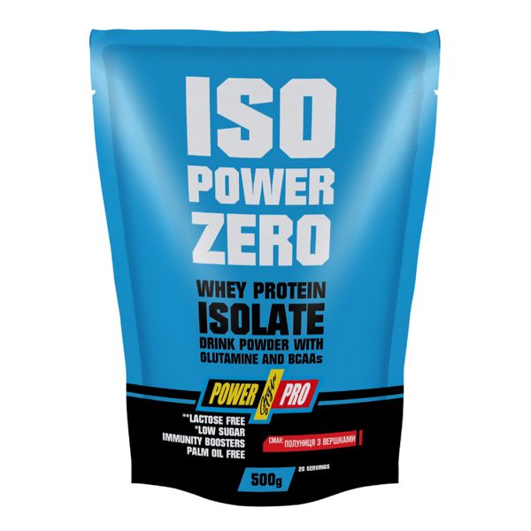 ISO Power Zero - 500g Strawberry With Cream 2022-10-2514 фото