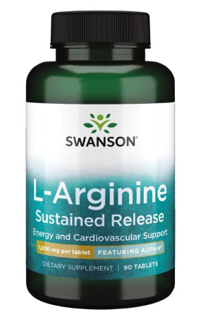 L-Arginine 1000 mg - 90 Caps 100-48-2225735-20 фото