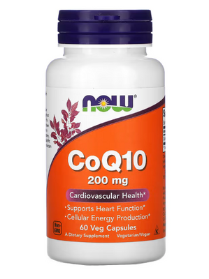 COQ10 200mg - 60 veg caps 2022-09-0121 фото