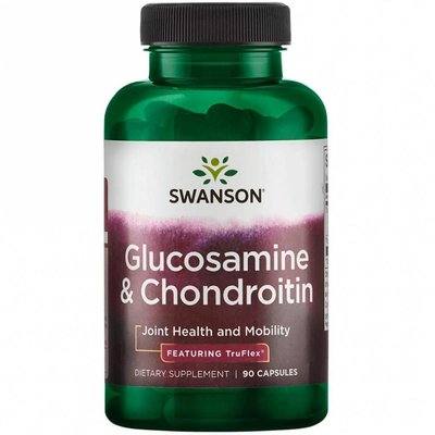 Glucosamine Chondroitin Joint Helth and Mobility - 90caps 100-42-3820878-20 фото