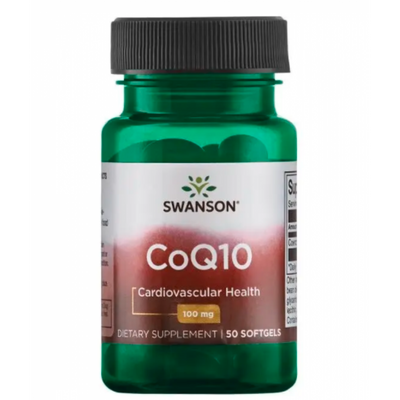 COQ10 100 mg - 50 softg 100-21-4389343-20 фото