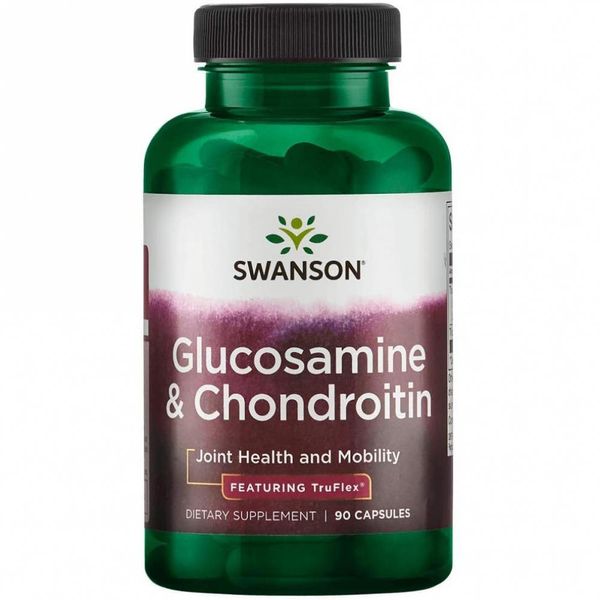 Glucosamine Chondroitin Joint Helth and Mobility - 90caps 100-42-3820878-20 фото