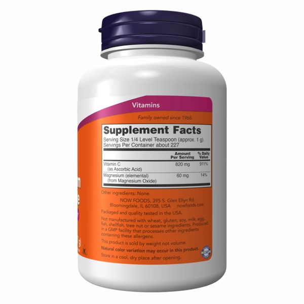 Чистый буферизированный аскорбат магния, Magnesium Ascorbate - 227g 2022-10-1434 фото