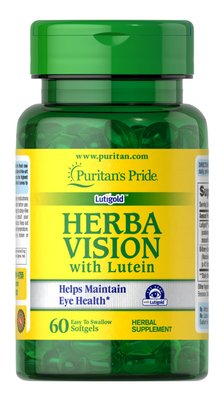Herbavision with Lutein - 60 caps 100-29-9007144-20 фото