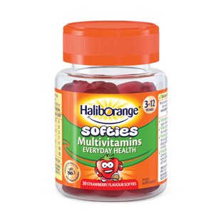 Мультивітаміни для дітей, Softies Multivitamins - 30 softgels Strawberry 2023-10-2067 фото