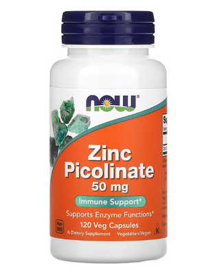 Zinc Picolinate 50mg - 120 vcaps 2022-09-0124 фото