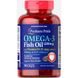 Omega 3 Fish Oil 1200 mg plus Vitamin D3 1000 IU - 90 Softgels 100-97-9146742-20 фото 1
