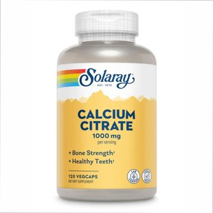 Кальций Цитрат, Calcium Citrate 1000mg - 120 vcaps 2022-10-1023 фото