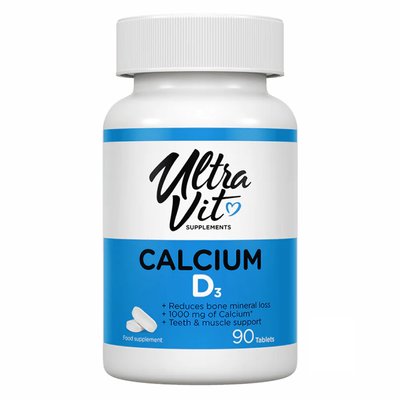 Calcium Vitamin D3 - 90 tabs 2022-10-0305 фото