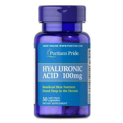 Hyaluronic Acid 100mg - 30caps 100-31-2783640-20 фото