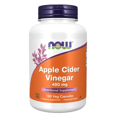 Apple Cider Vinegar 450 mg - 180 vcaps 2022-10-0700 фото