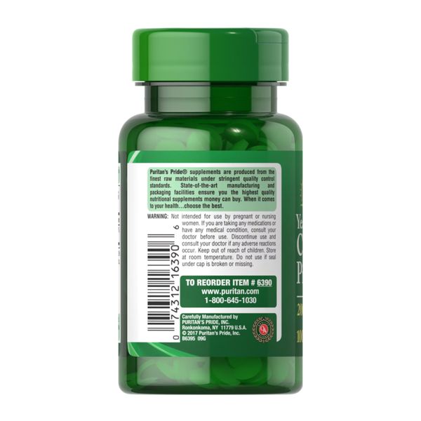 Хром піколінат, Chromium Picolinate 200 mcg Yeast Free - 100 tabs 2023-10-2476 фото