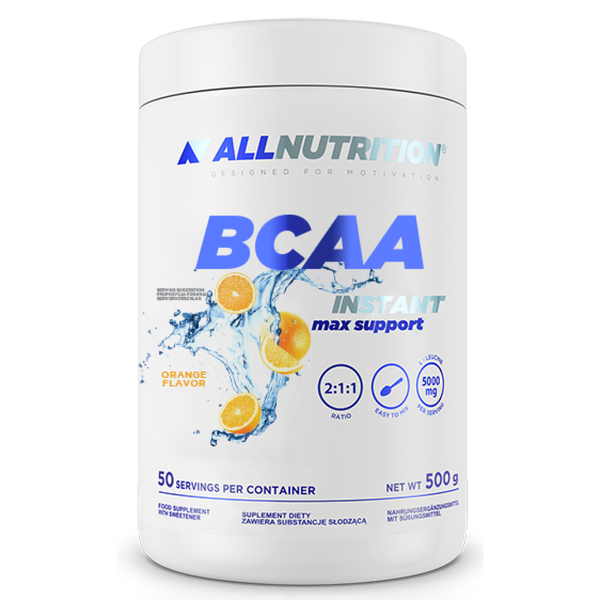 Комплекс аминокислот, BCAA Max Support Instant - 500g Orange 100-18-1496008-20 фото