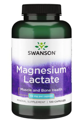 Magnesium Lactate 84mg - 120caps 100-92-4322727-20 фото