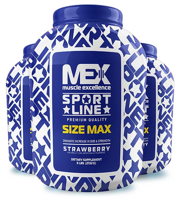 Size Max - 2720g Strawberry 100-90-6974303-20 фото