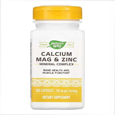 Calcium-Magnesium-Zinc - 100 caps 2022-10-1075 фото