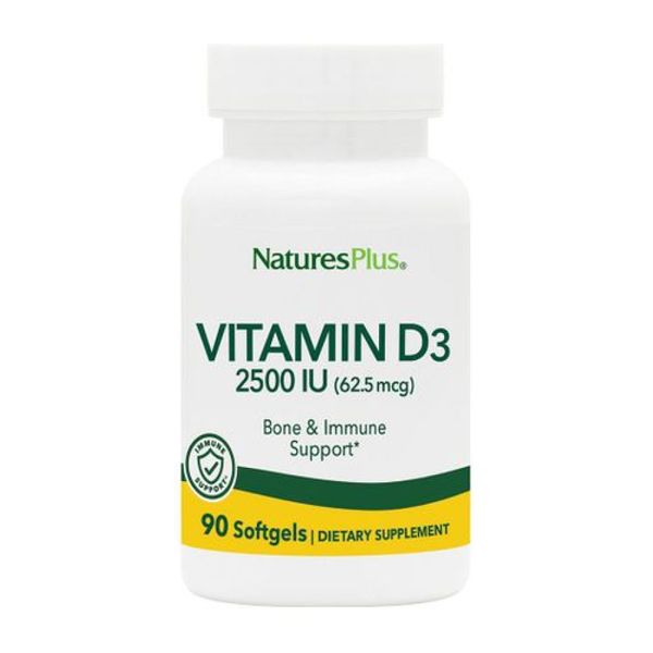 Vitamin D3 2500 IU - 90 softgels 2023-10-3224 фото