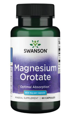Magnesium Orotate 40mg - 60caps 100-60-6852200-20 фото