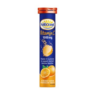 Вітамін С Vitamin C 1000mg - 20 tabs Orange 2023-10-2070 фото