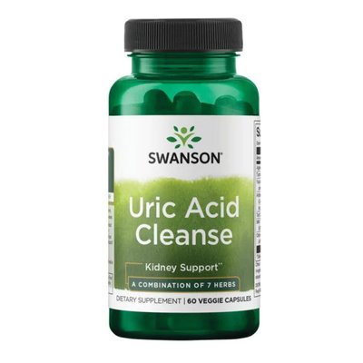 Uric Acid Cleanse - 60 veg caps 2022-10-0208 фото