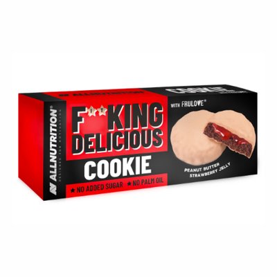 Fitking Delicious Cookie -128g Peanut Butter Strawberry Jelly 2022-10-0576 фото