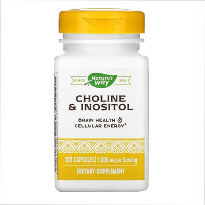 Choline & Inositol - 100 caps 2022-10-1076 фото