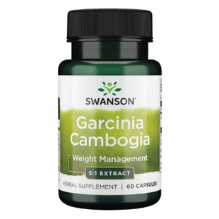 Garcinia Cambogia 5:1 Extract 80 mg - 60 Caps 100-85-2286059-20 фото