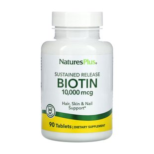 Біотин, Biotin 10000 mcg - 90 tabs 2023-10-2360 фото