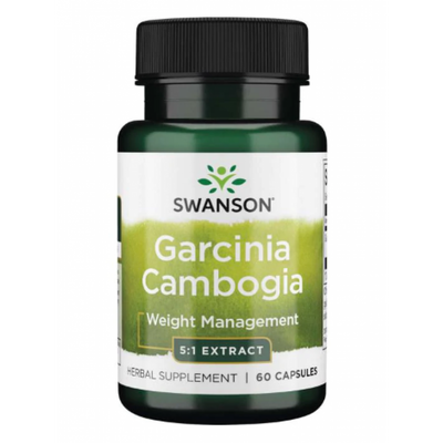 Garcinia Cambogia 5:1 Extract 80 mg - 60 Caps 100-85-2286059-20 фото