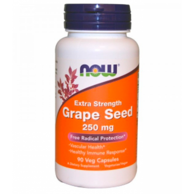 Grape Seed 250mg extra strenght - 90 veg caps 100-61-3506299-20 фото