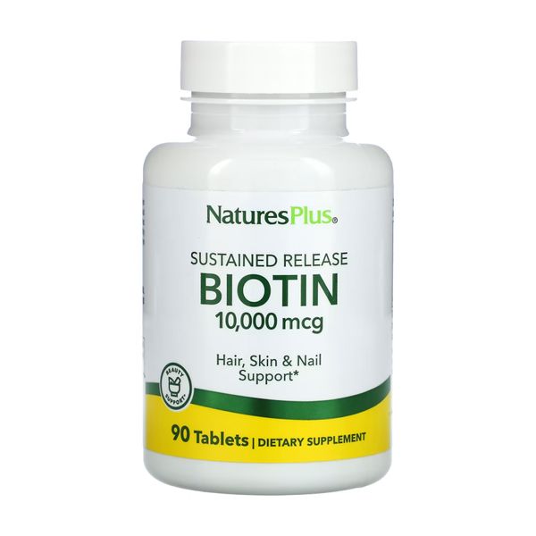 Биотин, Biotin 10000 mcg - 90 tabs 2023-10-2360 фото