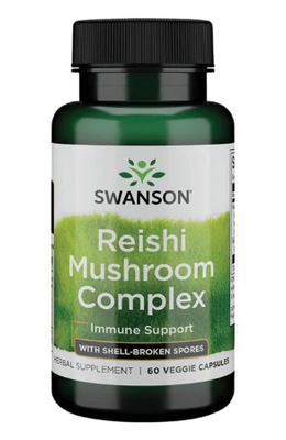 Reishi Mushrooms Complex - 60 Veg Caps 100-97-3731839-20 фото