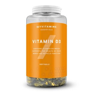 Витамин Д3, Vitamin D3 - 180caps 100-63-8843609-20 фото