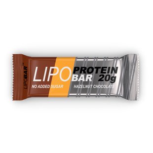 Протеїнові батончики, Lipobar - 50g Hazelnut-Chocolate 2022-10-2759 фото