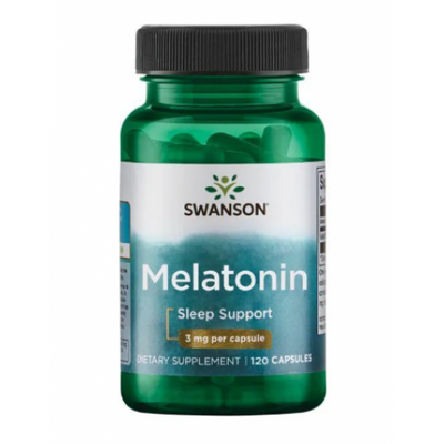 Melatonin 3 mg - 120 caps 100-51-9621563-20 фото