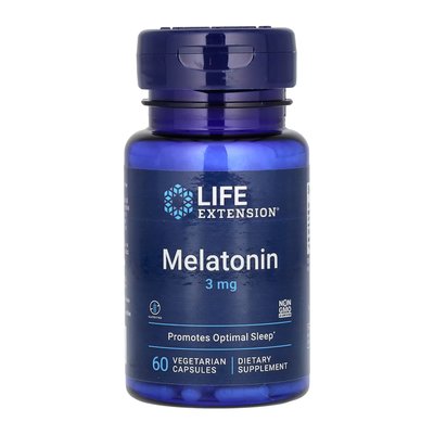 Melatonin 3 mg - 60 vcaps 2022-10-1876 фото