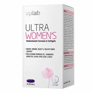 Мультивітаміни для жінок, Ultra Women's Multivitamin - 90 softgels 2022-10-0273 фото